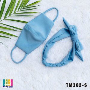 Annaella Headband / Turban & Face Mask Set, TM302S